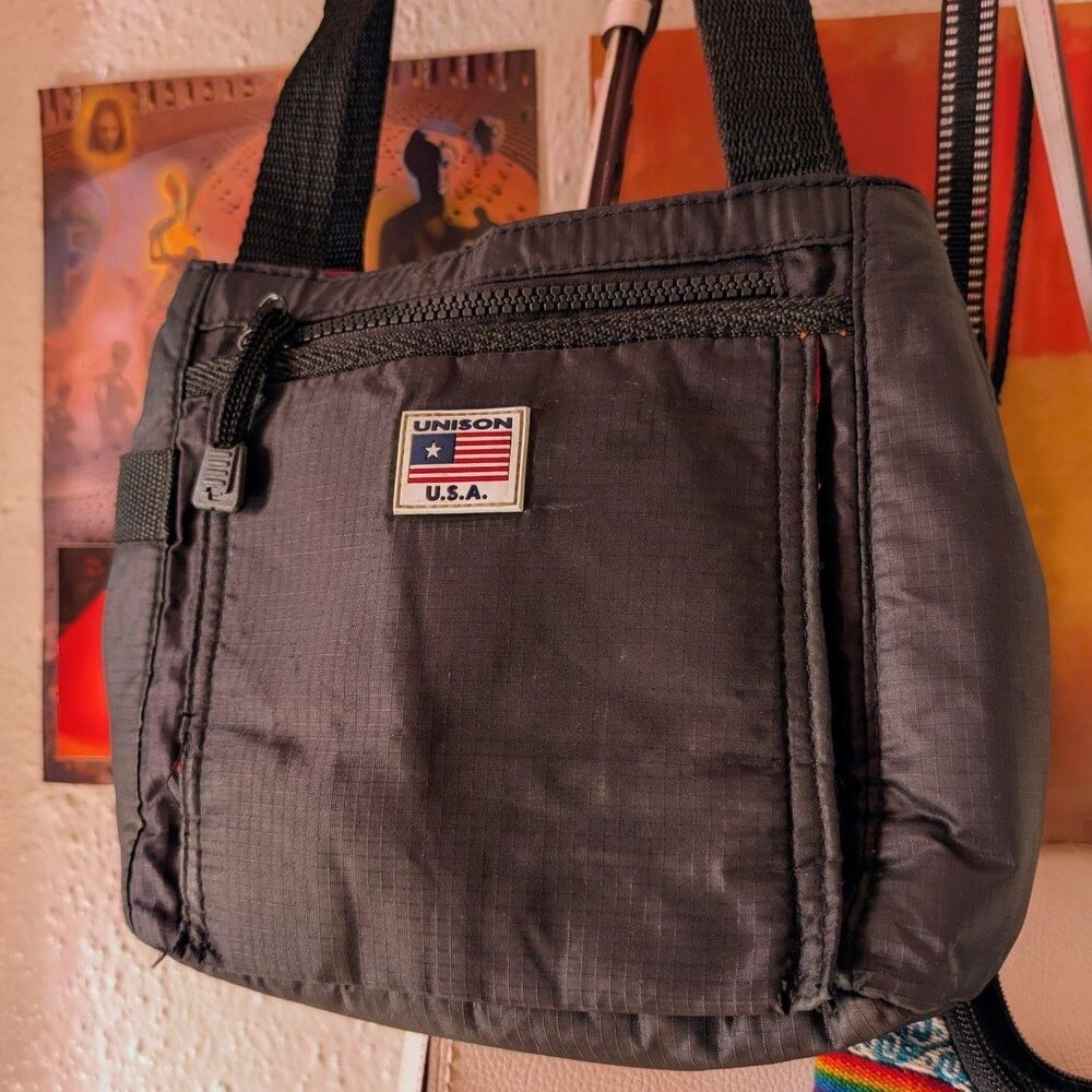Vintage Cyber Y2k Gorpcore Black Puffer bBg